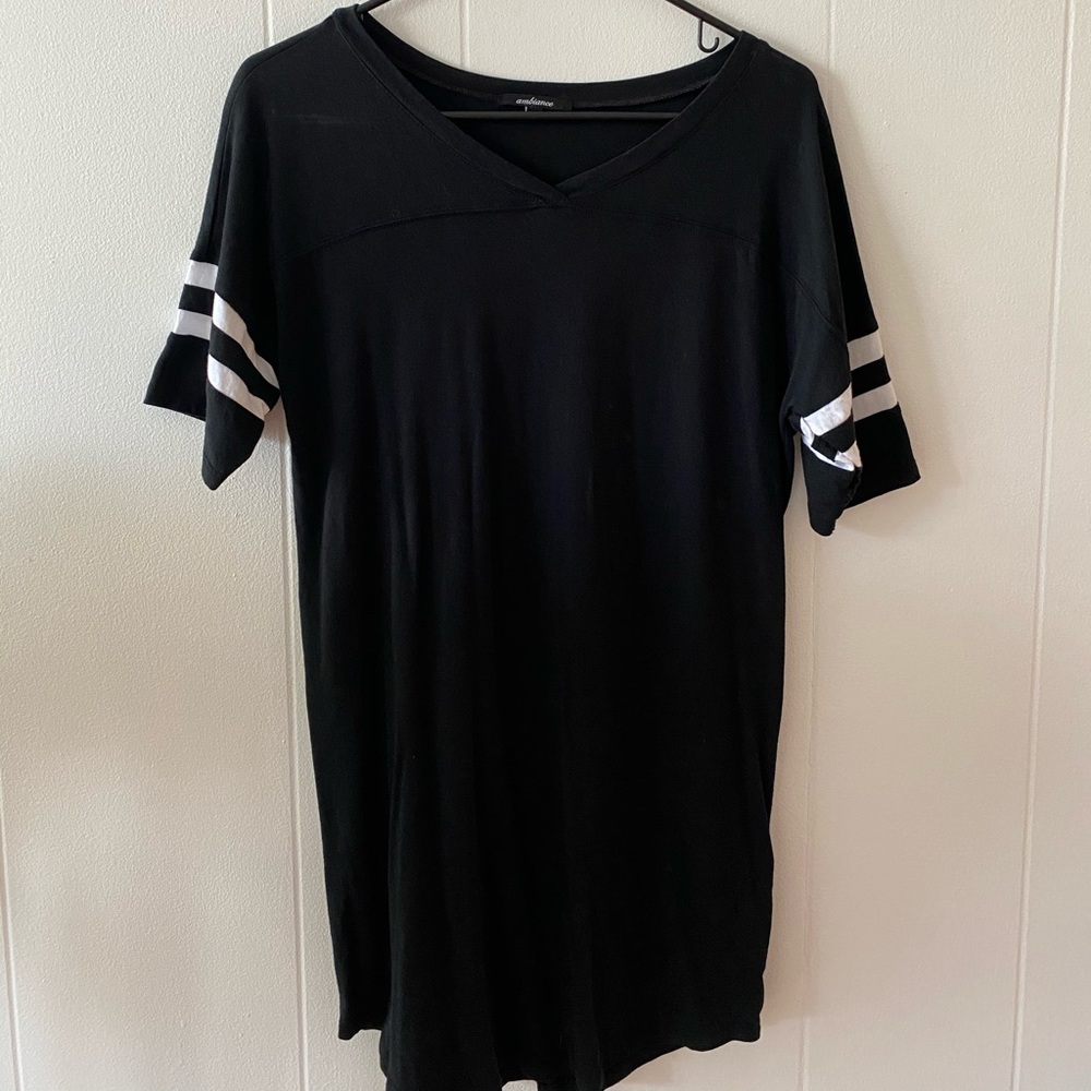 Black and white dress